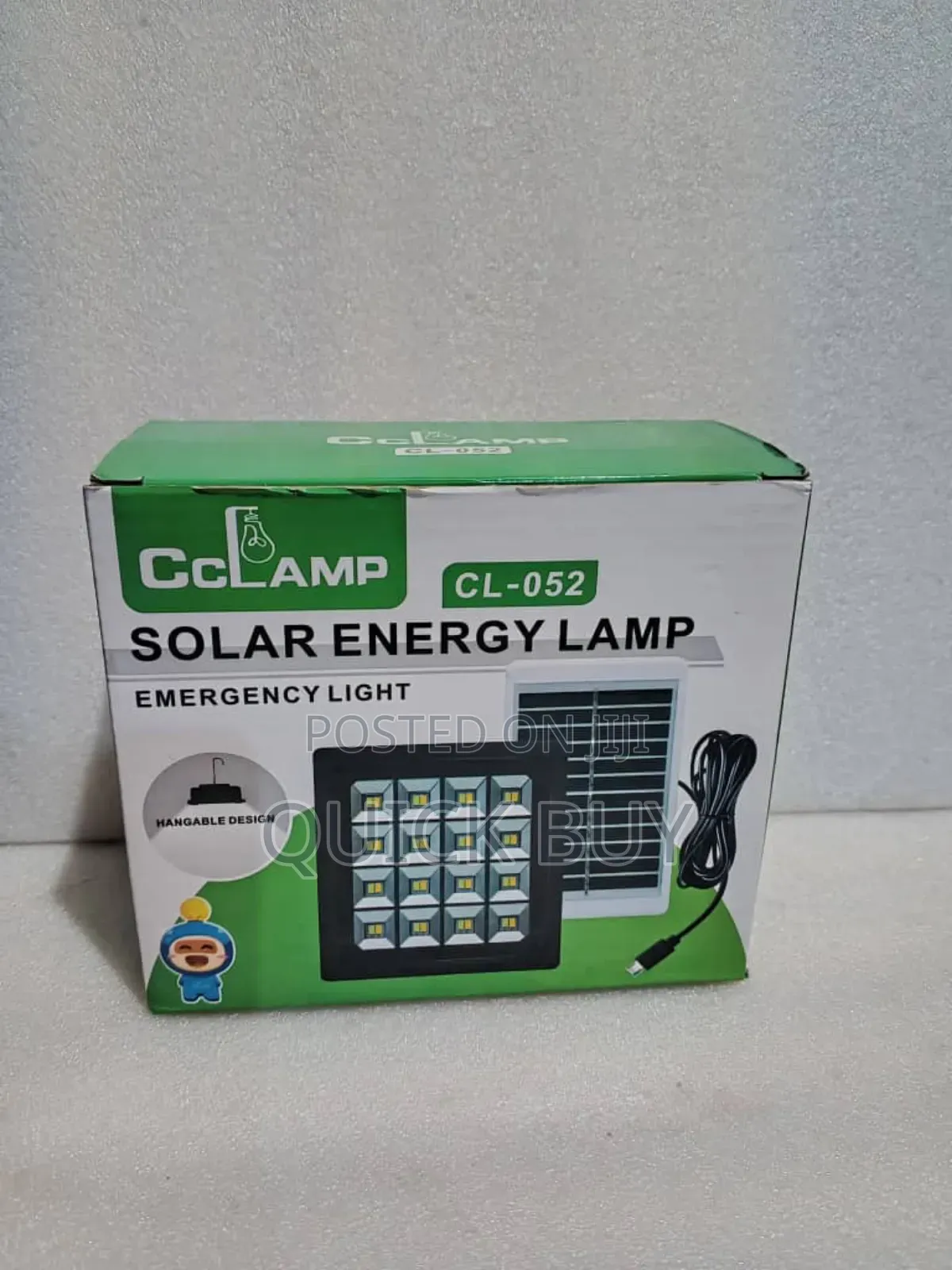 New Cclamp Cl-052 Solar Energy Lamp