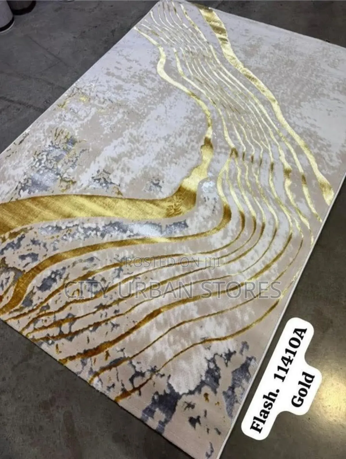 Flash Gold Centre Rugs