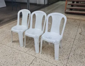 Zaisu Plastic Chairs Plastic Chairs Armless White