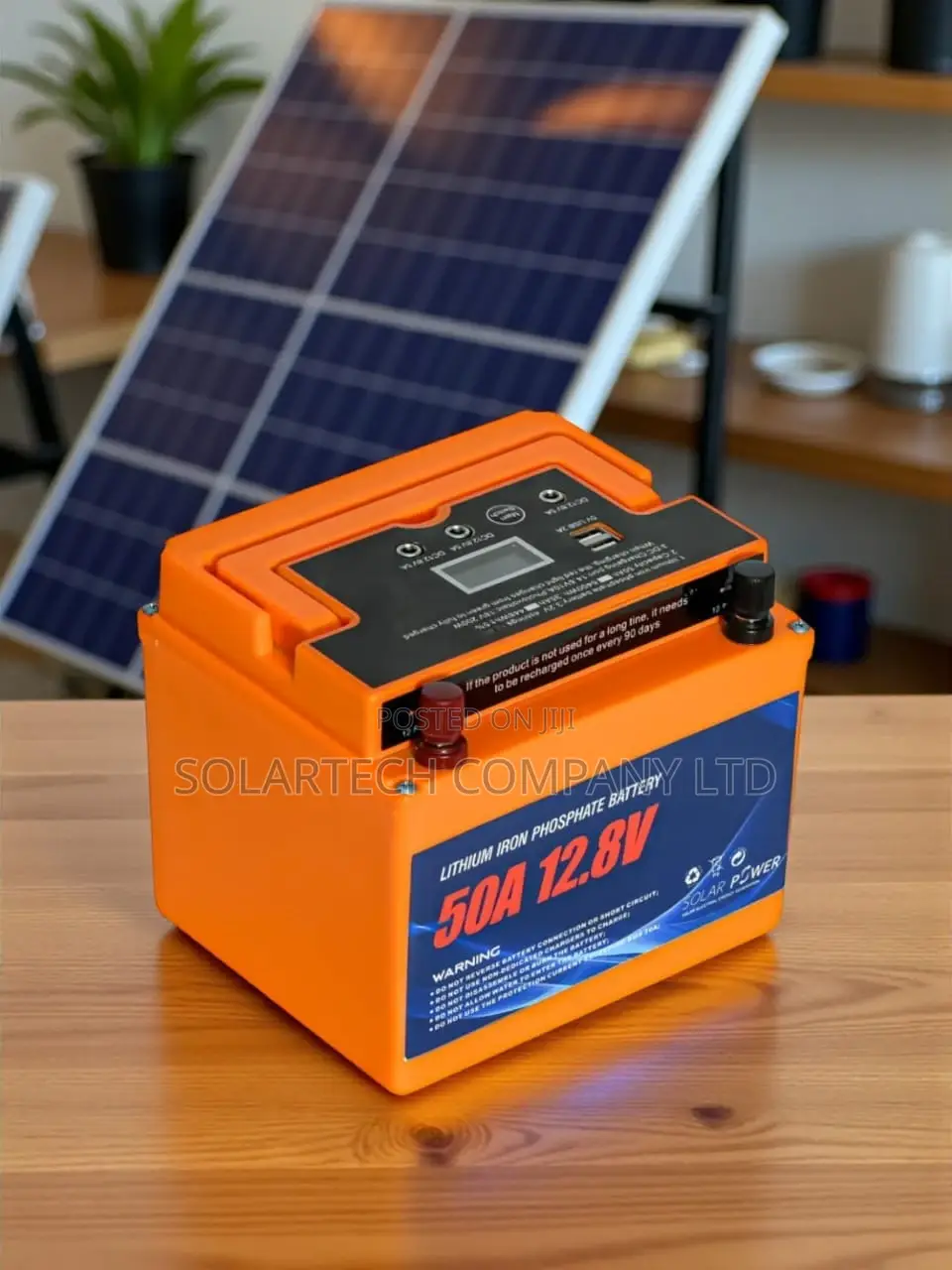 Lc Star 12v 50a Lithium-Ion Battery Pack Orange Color