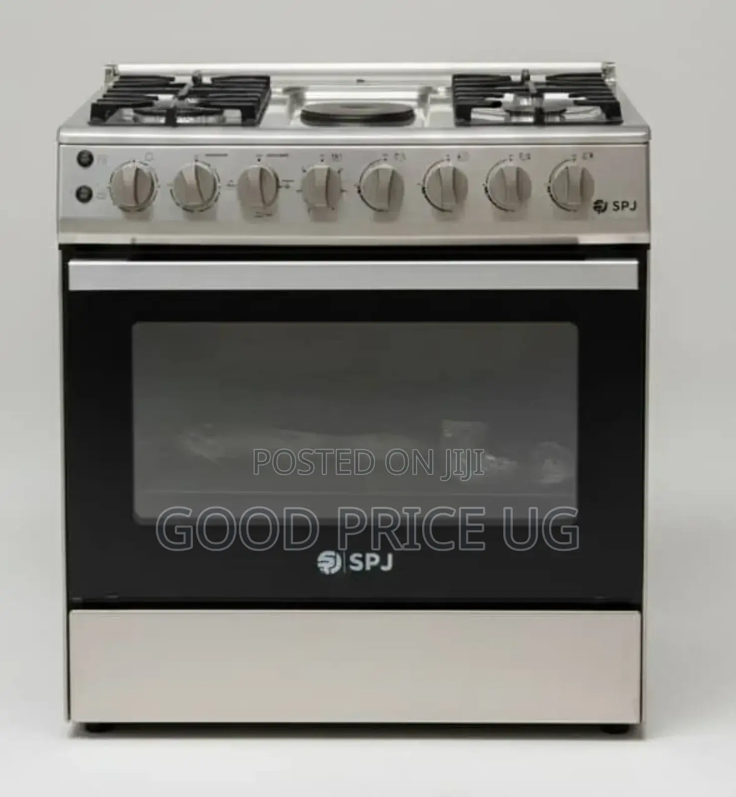 SPJ Cooker Is an 80cm X 60cm Model 4 Gas Burners and 1 Electric Plate,