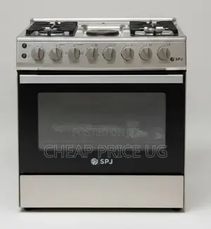 SPJ Cooker Is an 80cm X 60cm Model 4 Gas Burners and 1 Electric Plate,