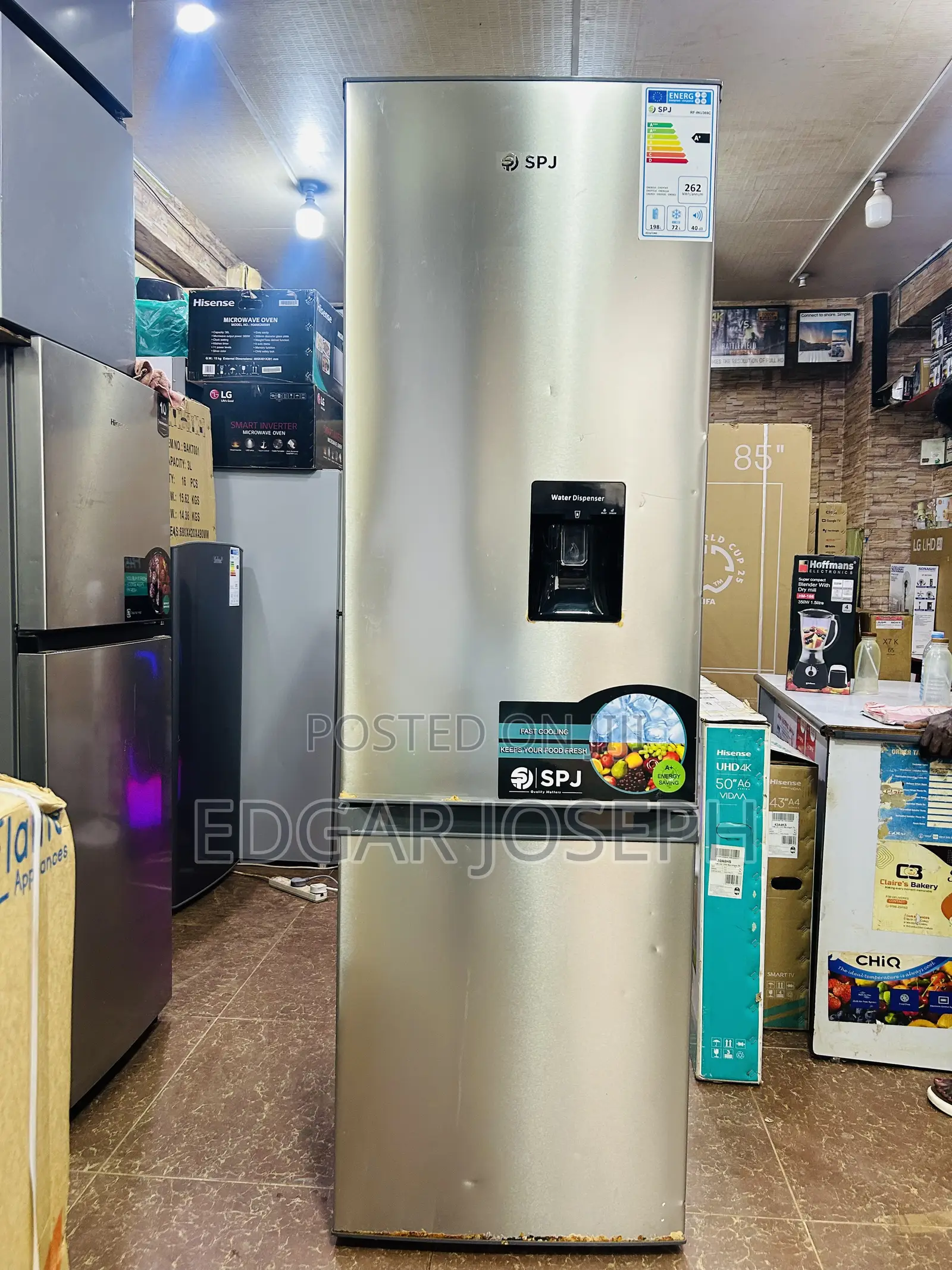SPJ Refrigerator 341 With Water Dispenser