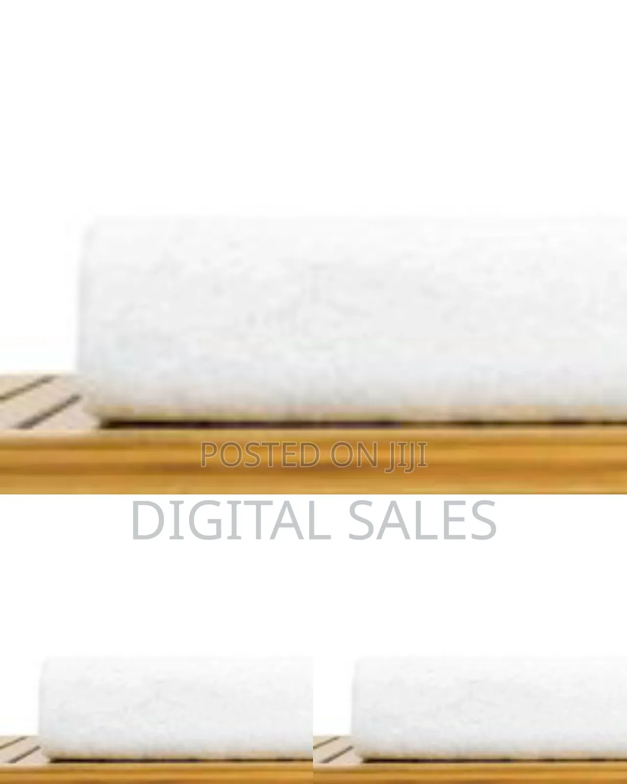 12-Piece Set of Luxurious White Hand / Face Towels
