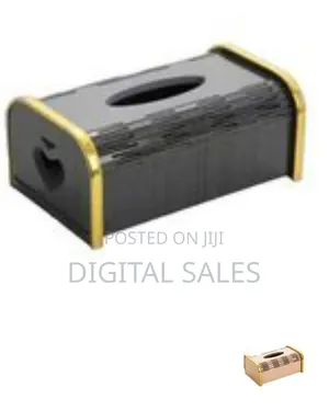 Sophisticated Wooden Tissue Box Cover