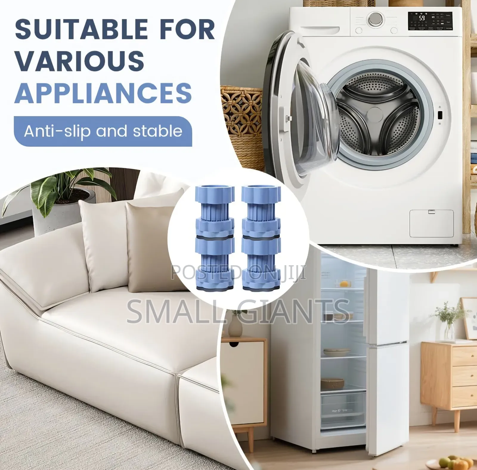 Universal Heightening Pad For Washing Machine/Fridge Base