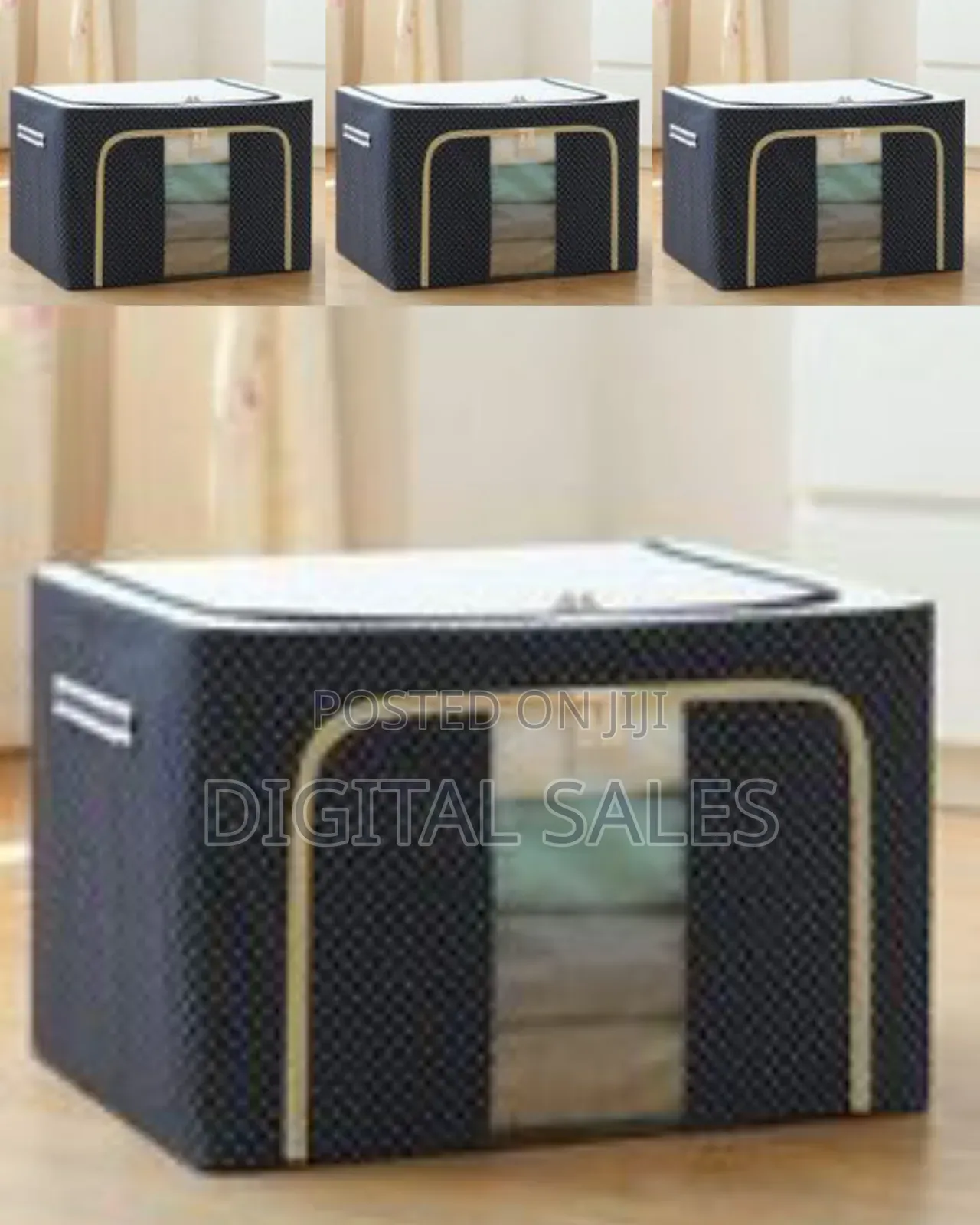 Set of 3 Smart View Foldable Storage