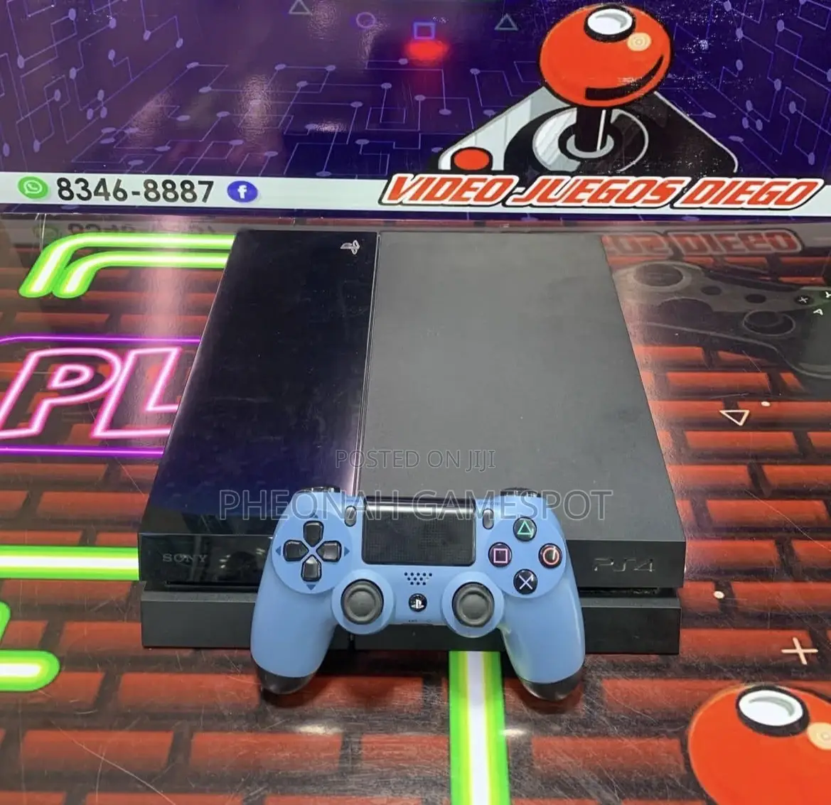 Ps4 Powerful Console Deal With 2 Controllers and 16 Games Ready.