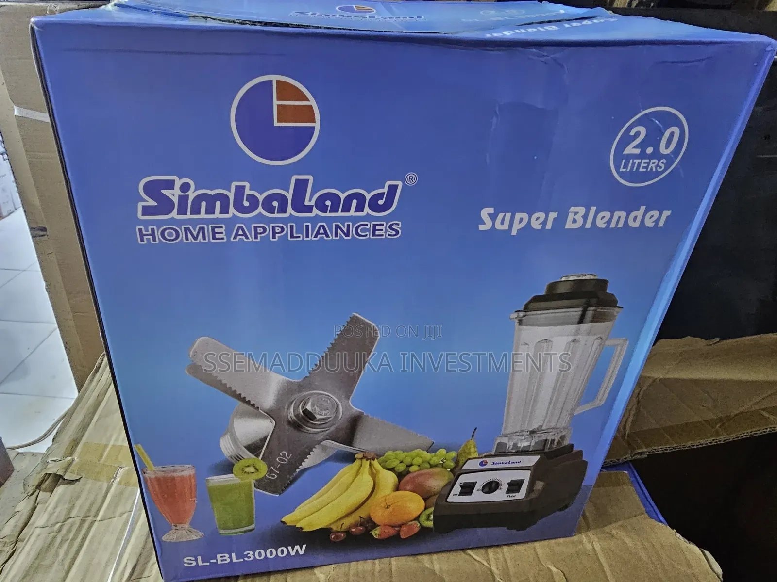 Simbaland Bl -3000w Super Commercial Electric Blender