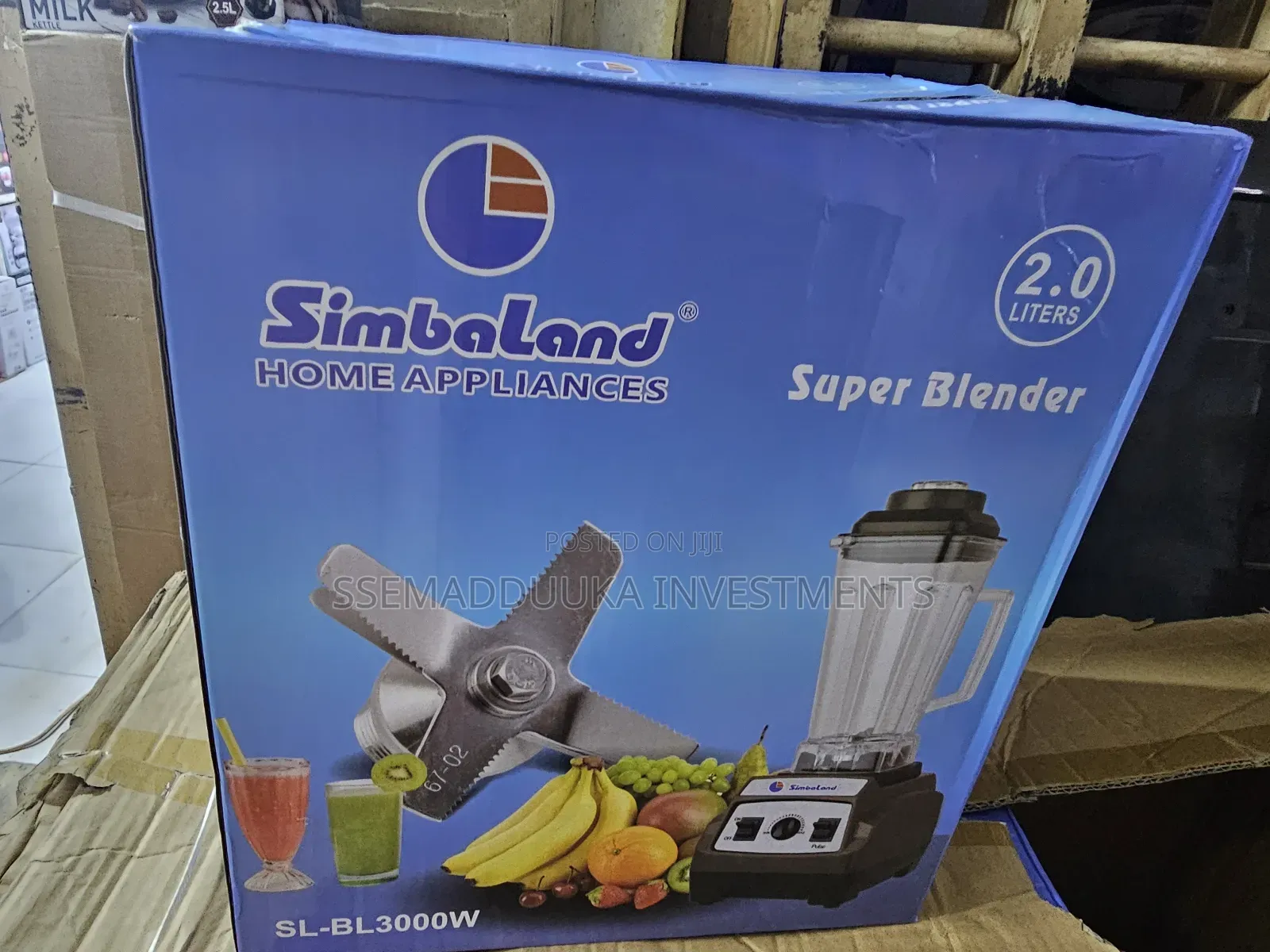 Simbaland Bl -3000w Super Commercial Electric Blender