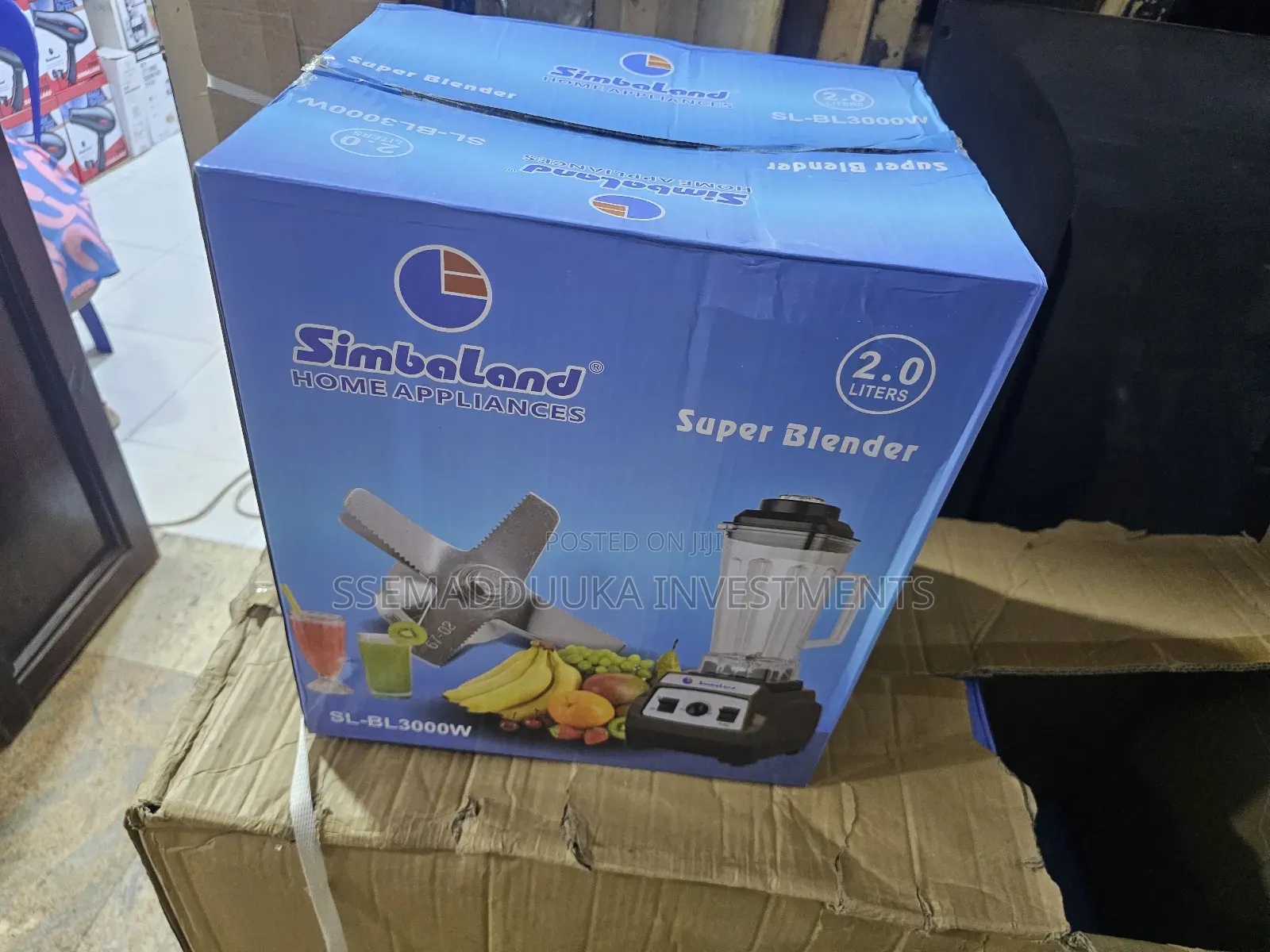 Simbaland Bl -3000w Super Commercial Electric Blender