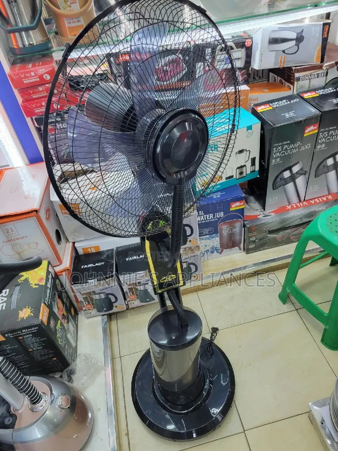 Heavy Duty Movable Steam Fan