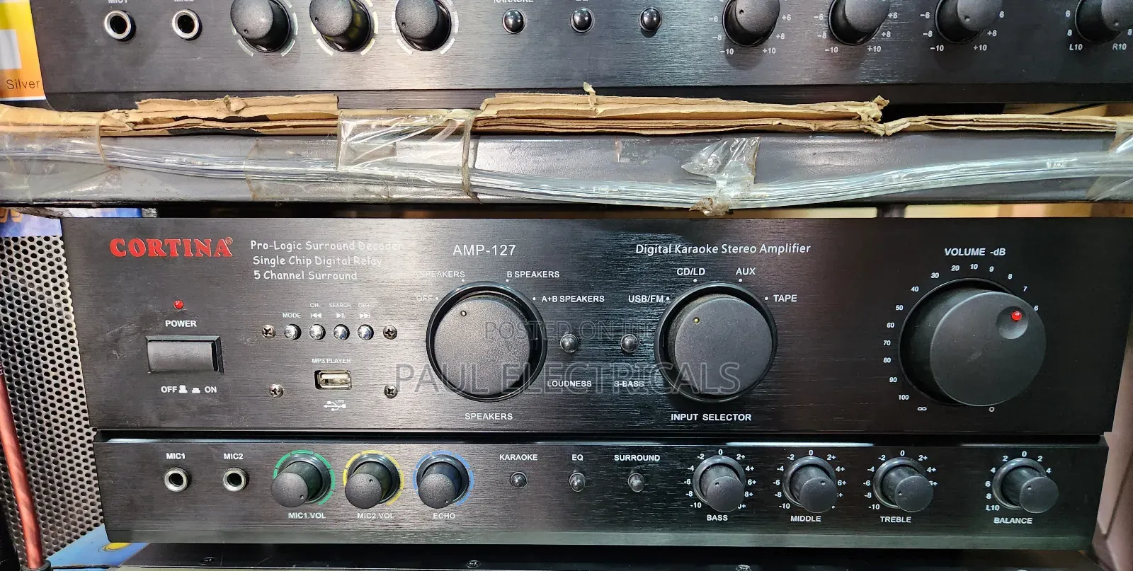 Cortina Amplifier Amp-127 4channel
