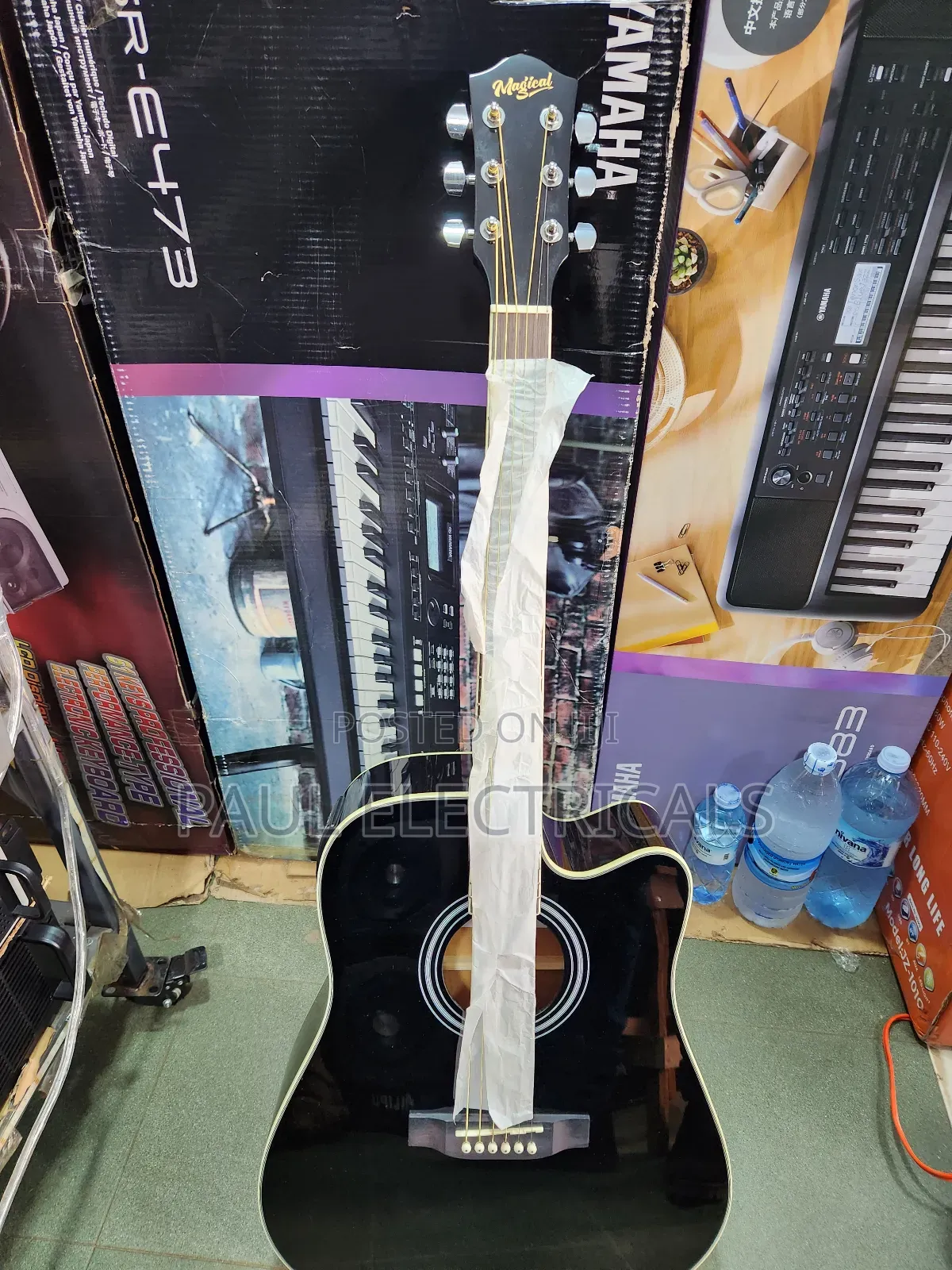 Acoustic Guitar Powered