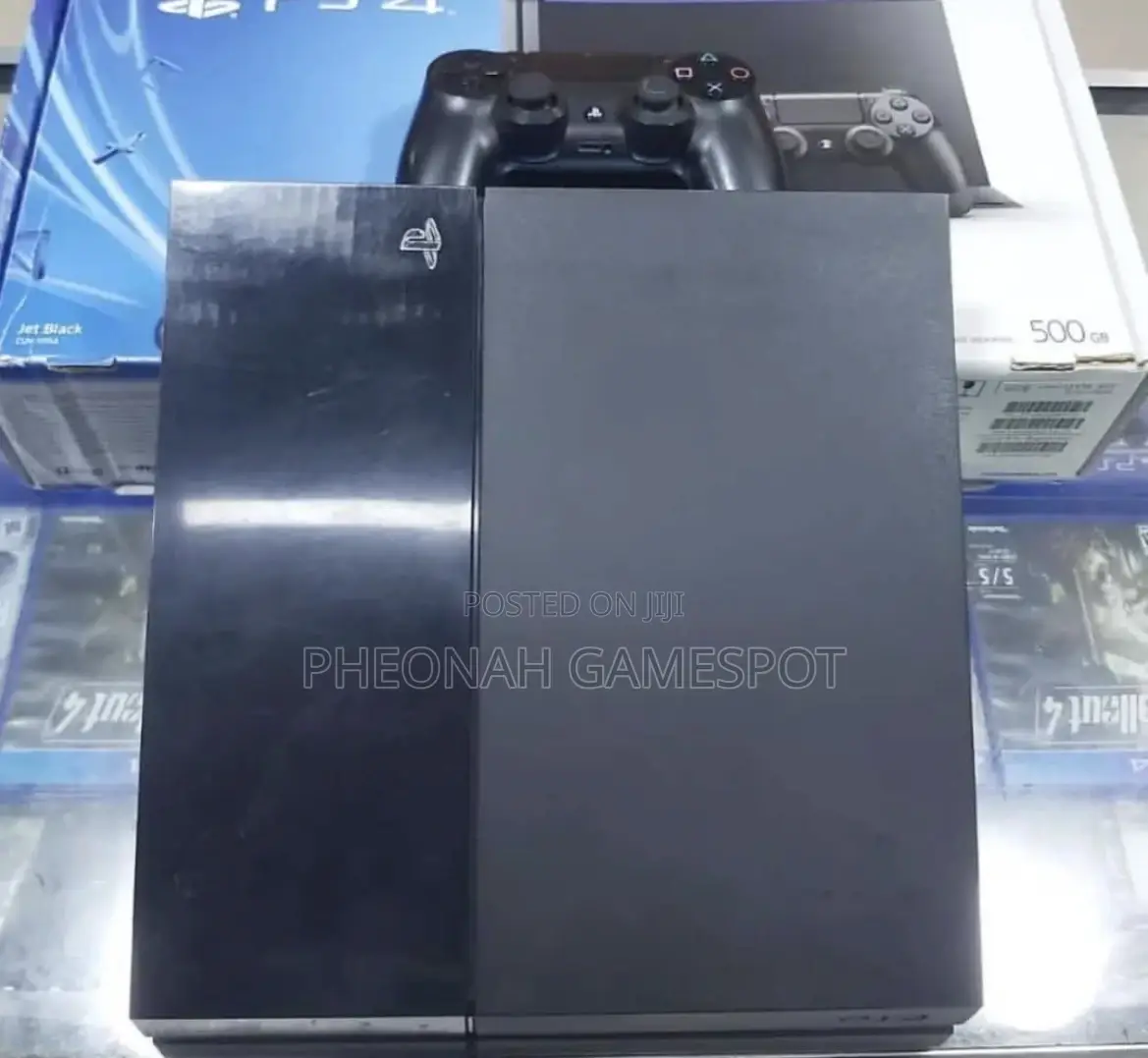 Ps4 Performance Gaming Unit With 2 Controllers and 16 Games Ready.