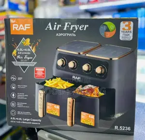 Af R.5236 Dual-Basket Air Fryer.