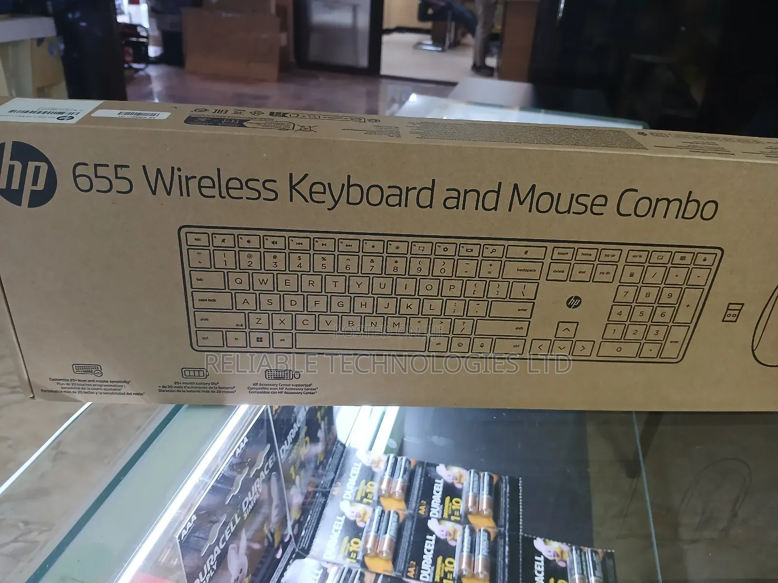 Hp Wireless Combo Keyboard and Mouse