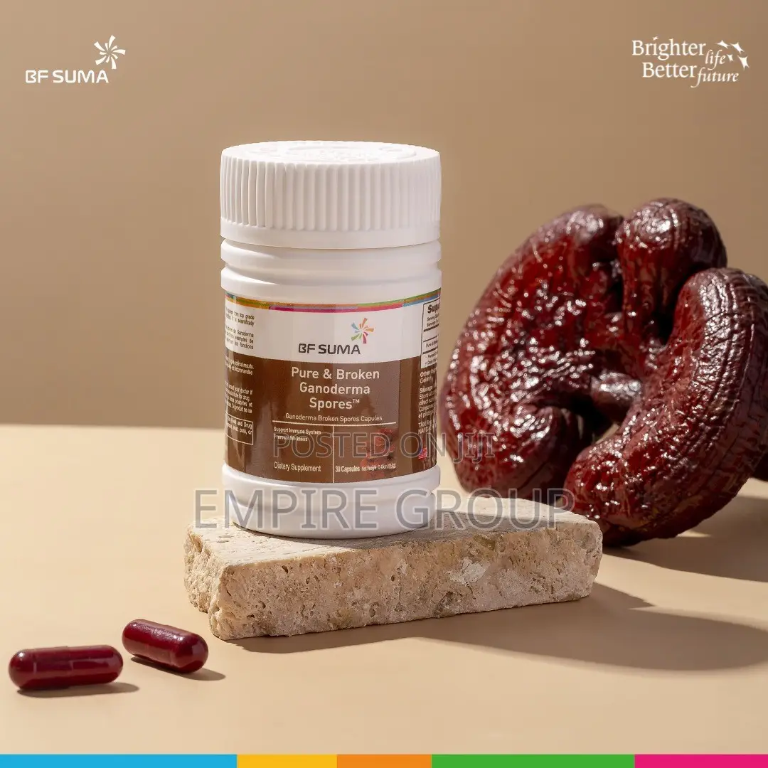 Pure And Broken Ganoderma Spores Capsules – Immunity Wellness Support