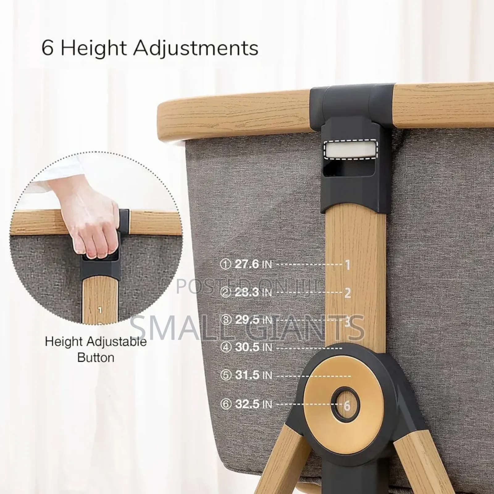 Maydolly 3-in-1 Baby Bassinet Bed