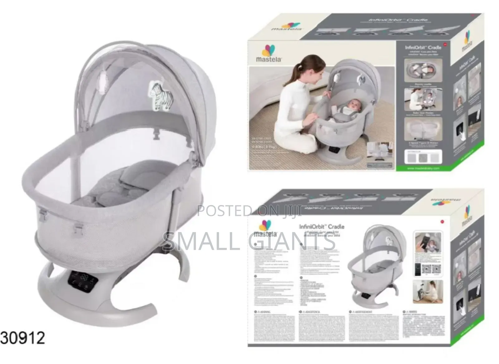 Mastela Infini Orbit Cradle or Electric Baby Swing/Rocker