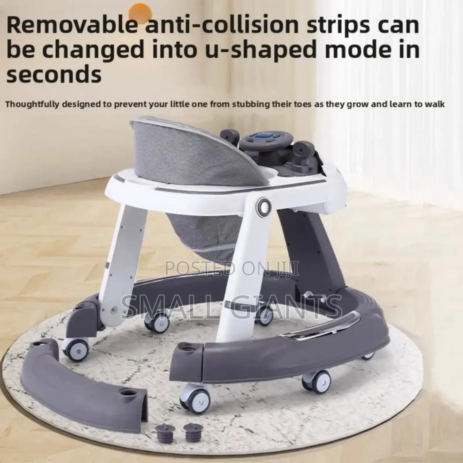 Babyai Car-Shaped Baby Walker