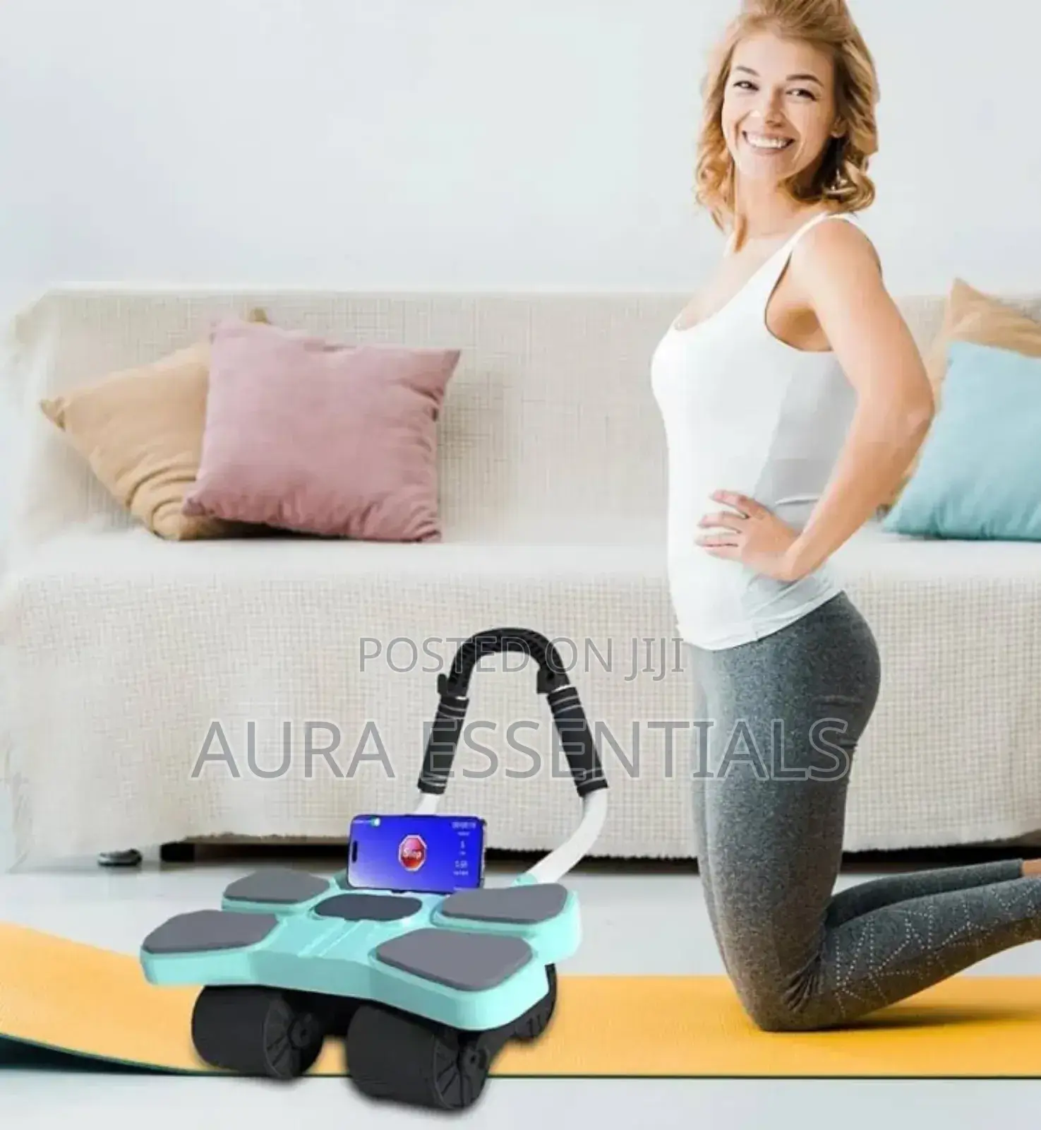 4 Wheel Abdominal Exercise Roller
