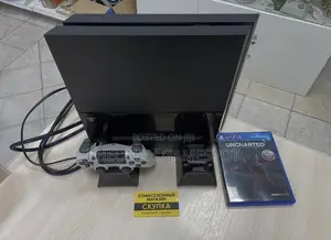 Ps4 Tested Power Console With 2 Controllers and 16 Games Ready.