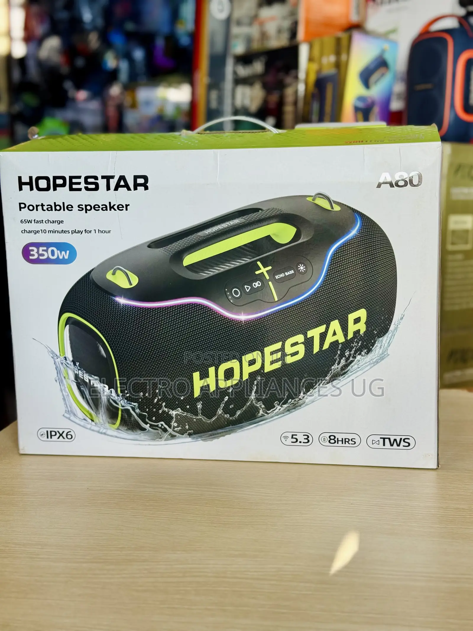 Hopestar A80 350w Portable Bluetooth Speaker.