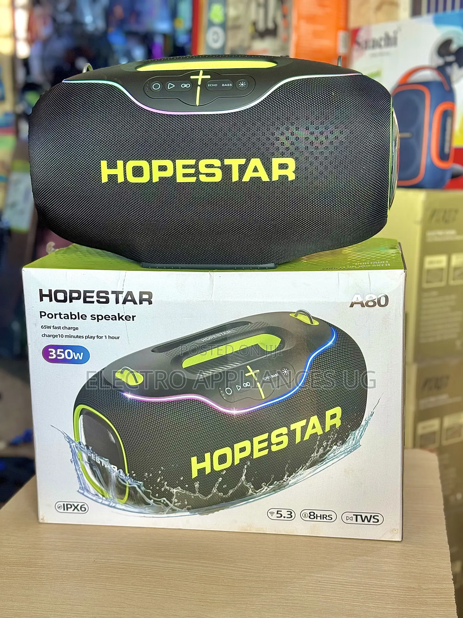 Hopestar A80 350w Portable Bluetooth Speaker.