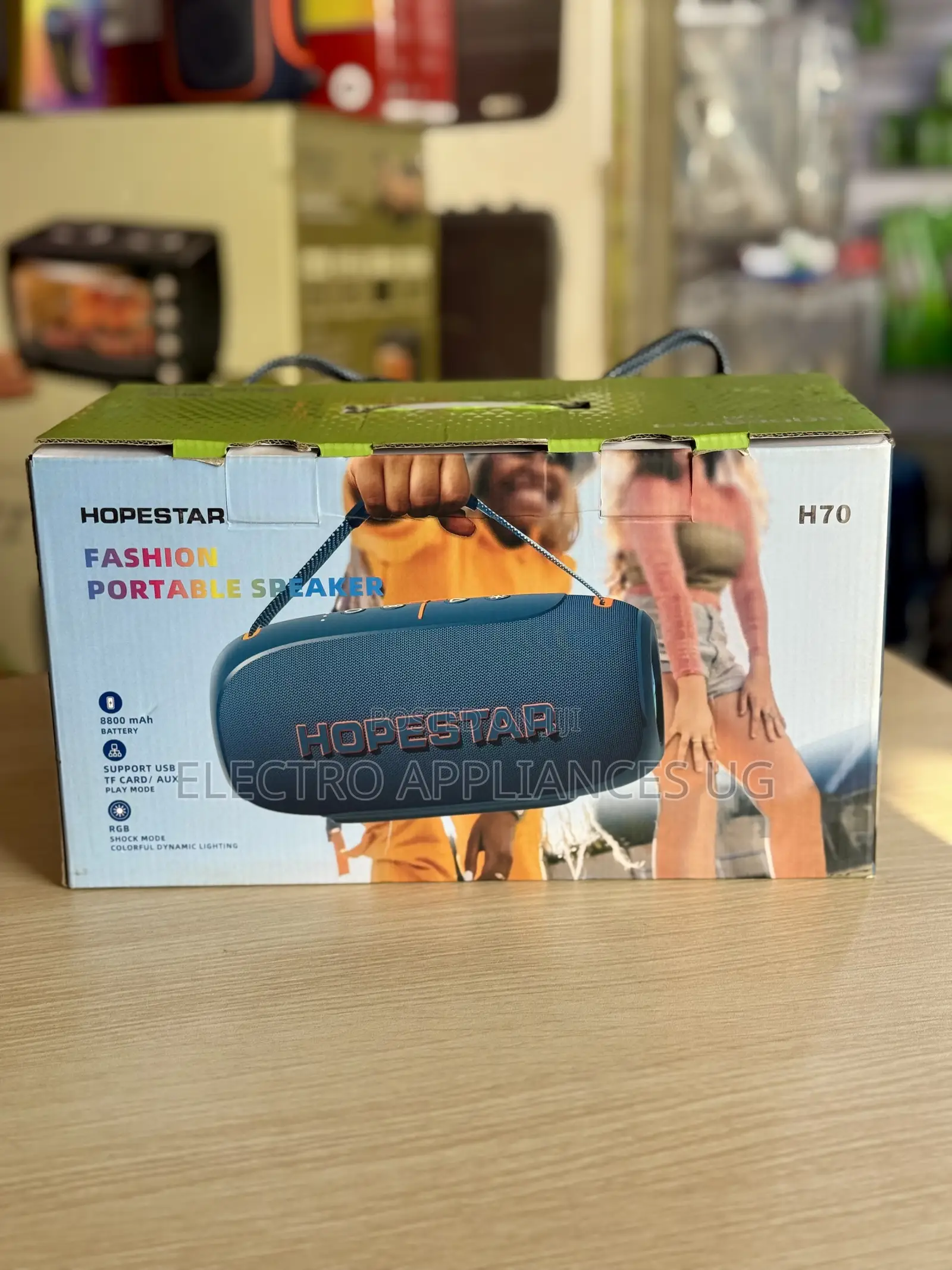 Hopestar H70 Fashion Portable Bluetooth Speaker.