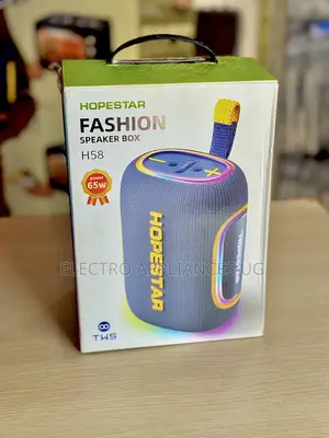 A Hopestar H58 Fashion Wireless Bluetooth Speaker With RGB Lights.