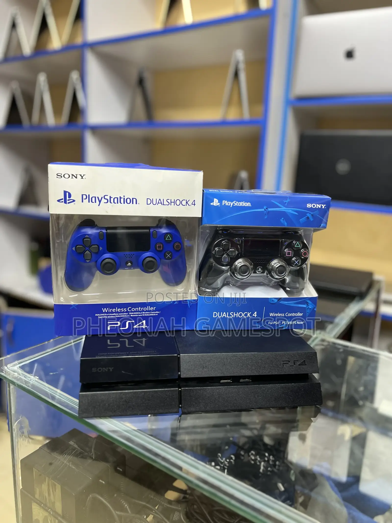 Ps4 Smooth Action Console Deal With 2 Controllers and 12 Games.