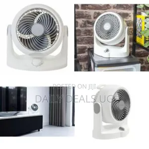 Lexical Compact Table-Top Air Circulation Fan - Multicolor