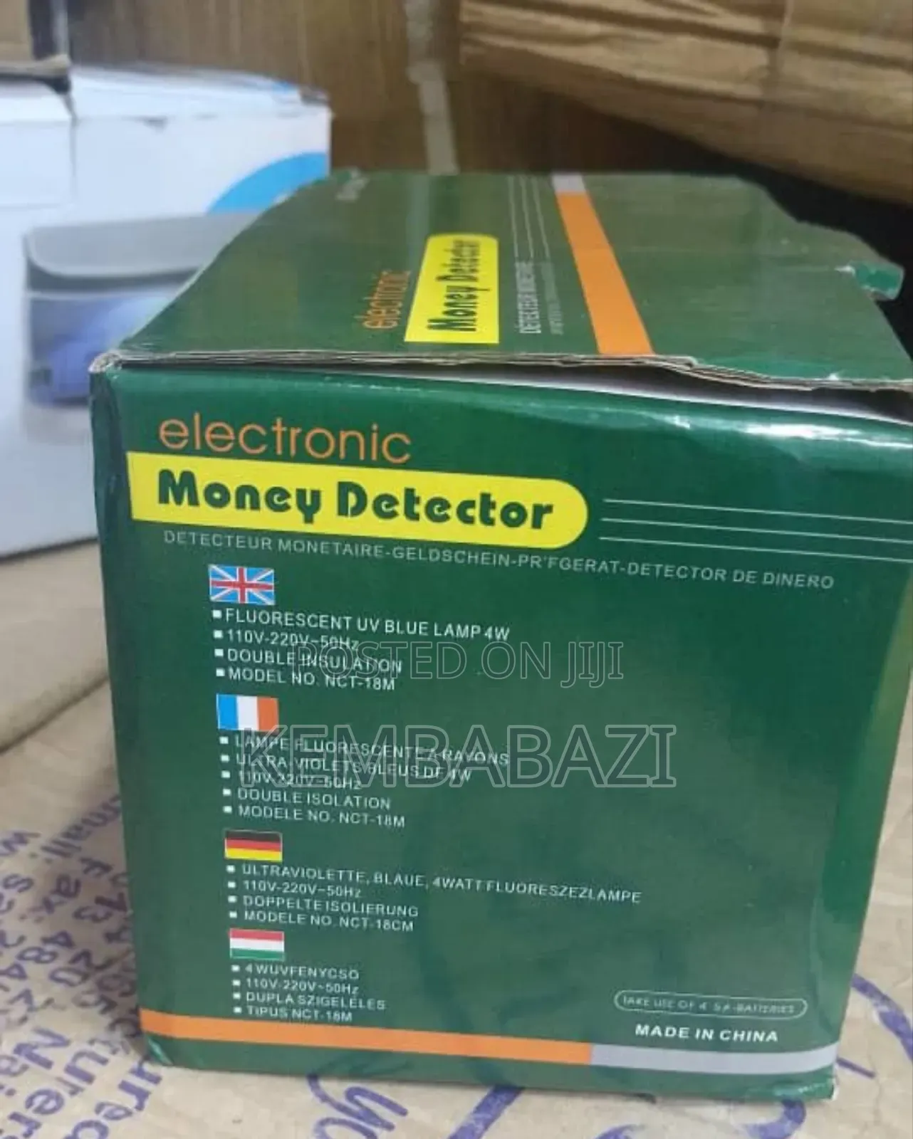 Ad-118ab Electronic Counterfeit Money Detector.