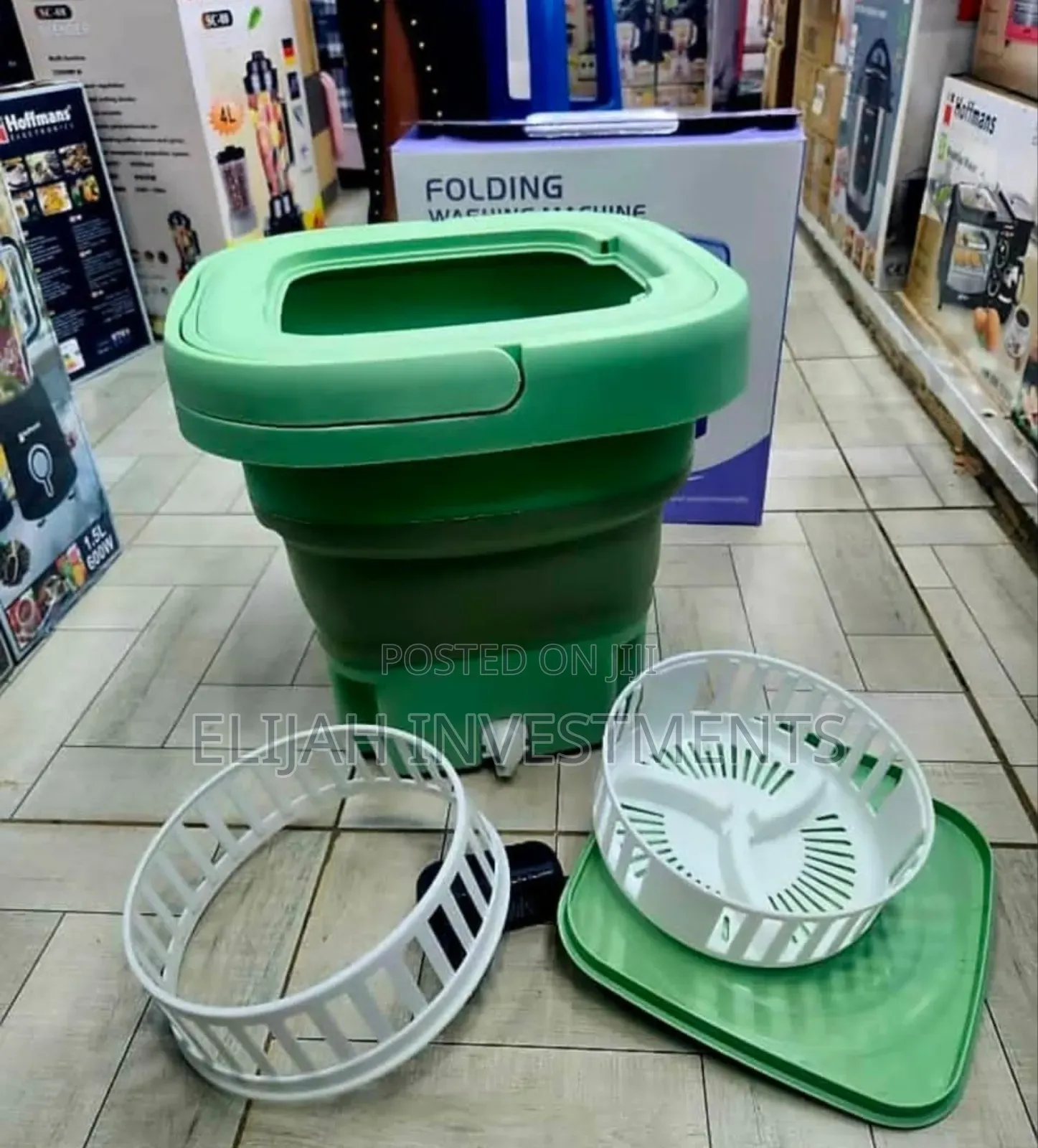 Portable Folding Mini Washing Machine, 9l Capacity