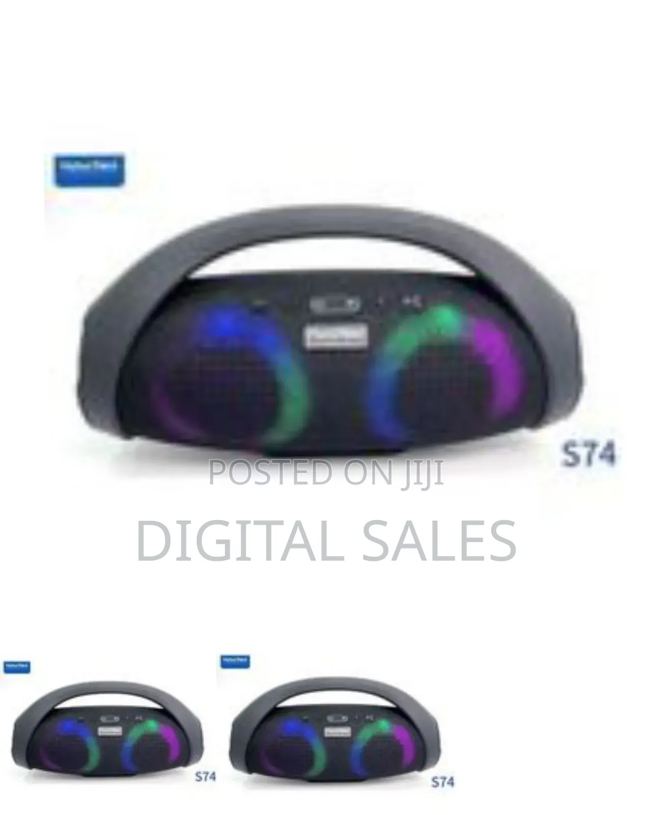 Hainoteko S74 Bluetooth Speaker With Fm Radio,