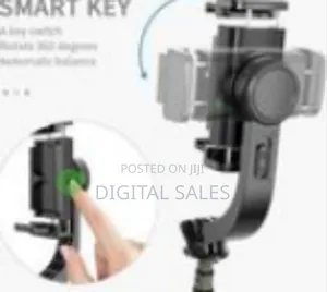 Gimbal Stabilizer Selfie Stick Tripod, L08 Anti-Shake Smart Selfie