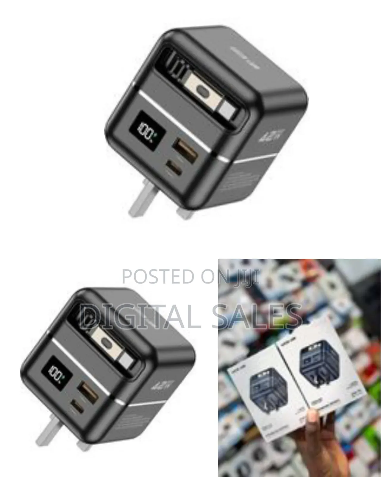 Green Lion Premium Series 5000mah Power Bank and Wall Charge