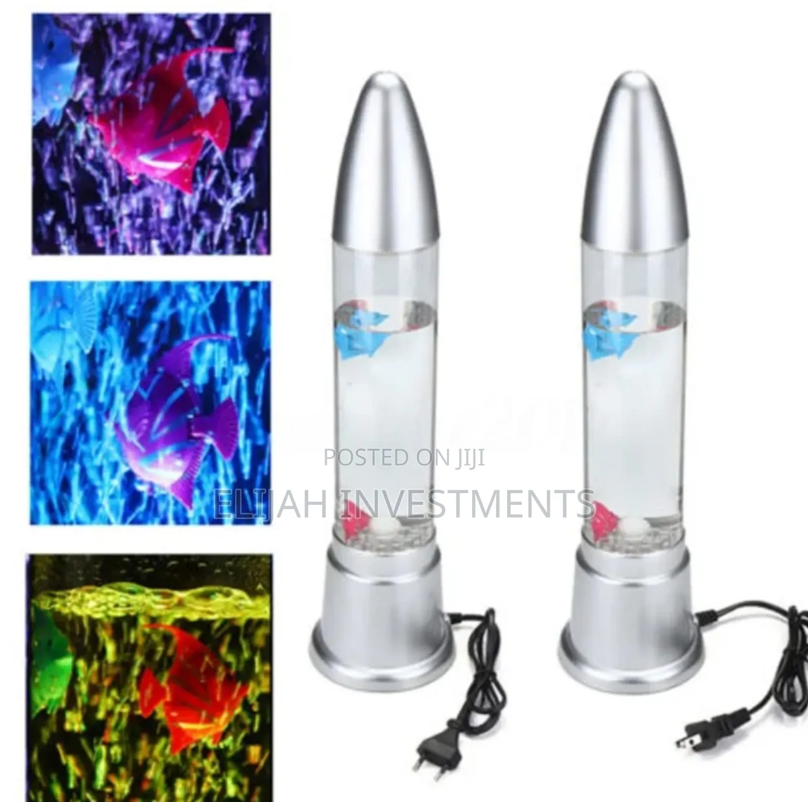 Magma Fish Rocket Lamp
