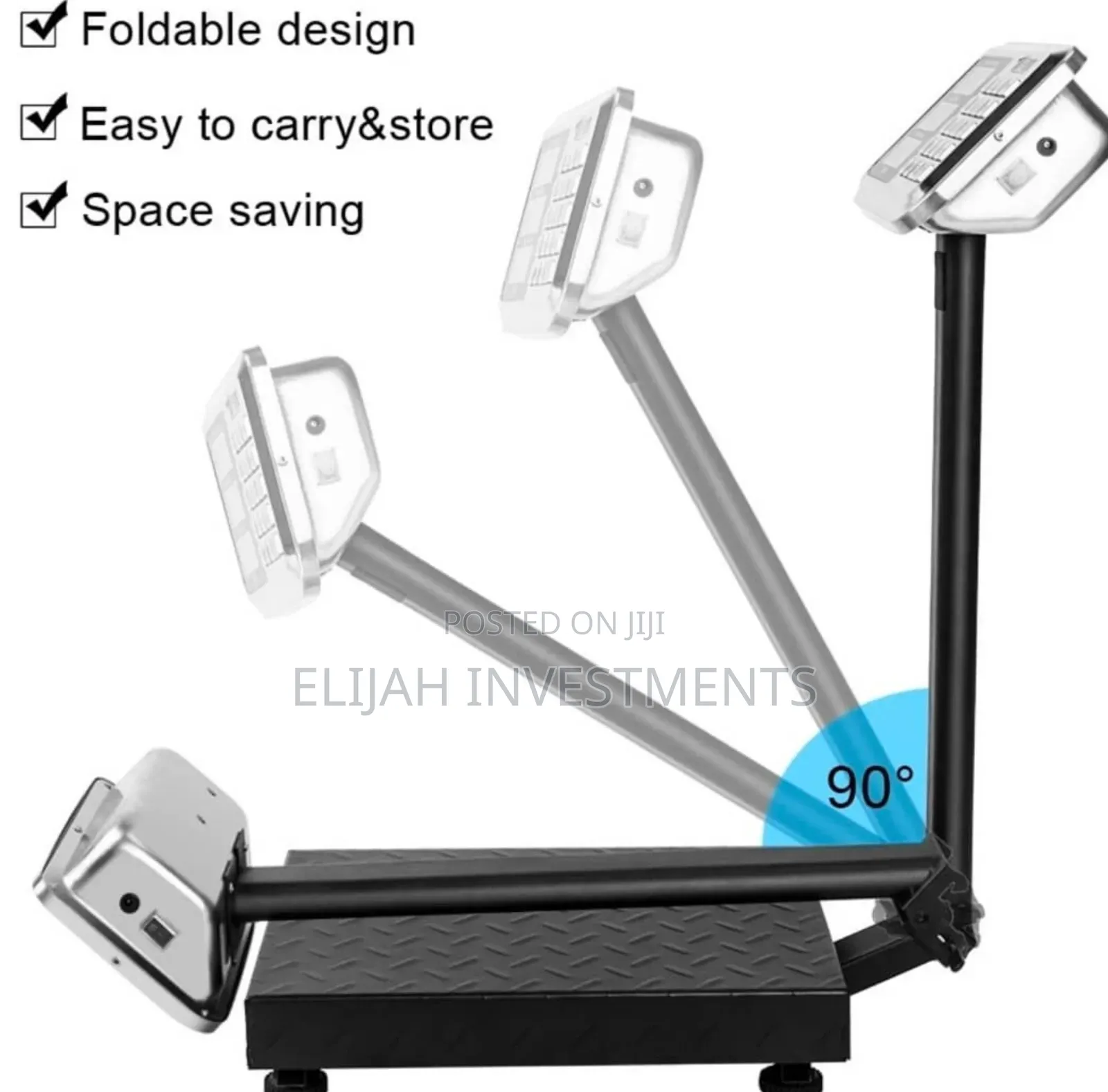 300kg Commercial Digital Platform Scale, for Industrial or Retail Use