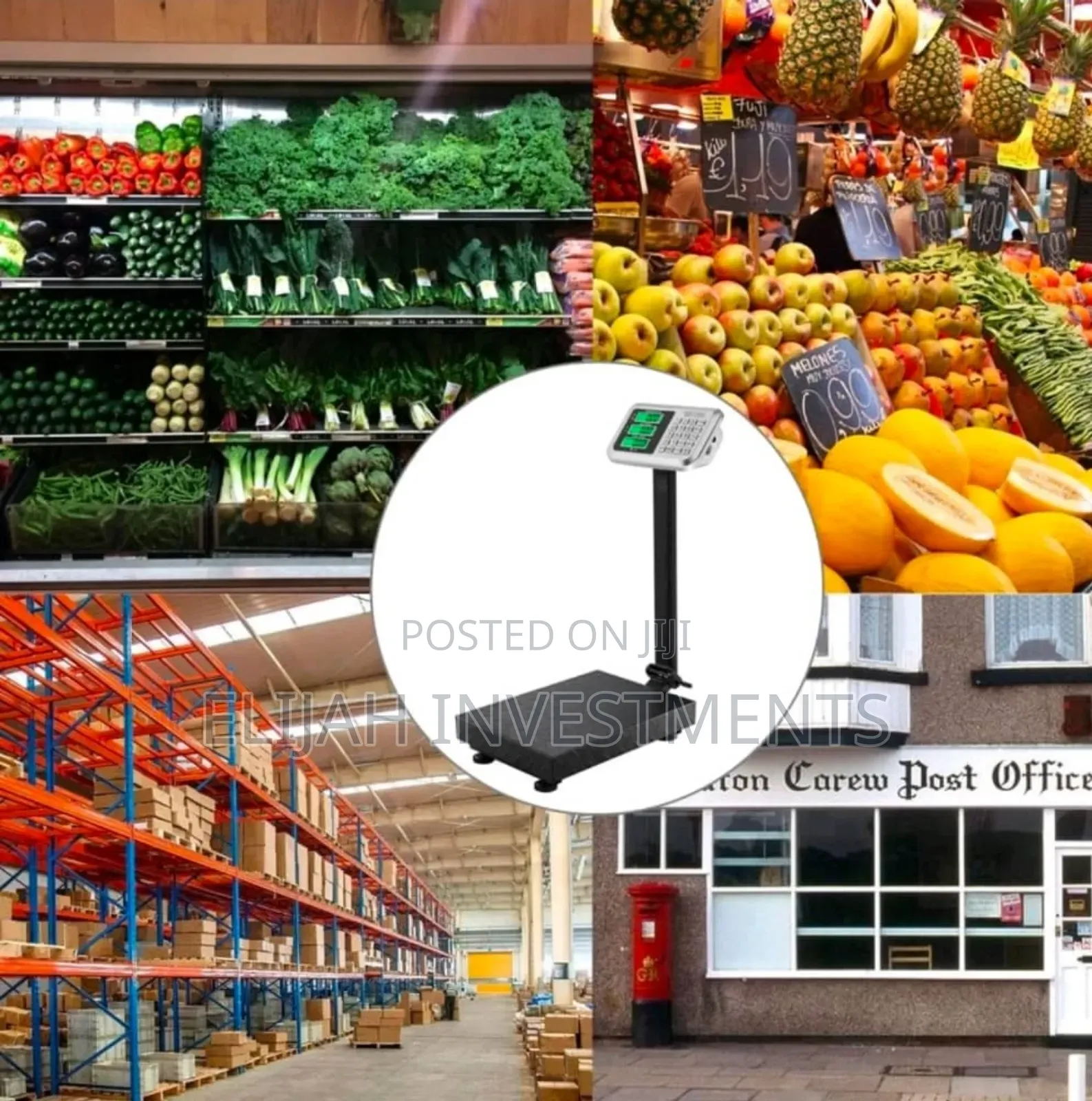 300kg Commercial Digital Platform Scale, for Industrial or Retail Use
