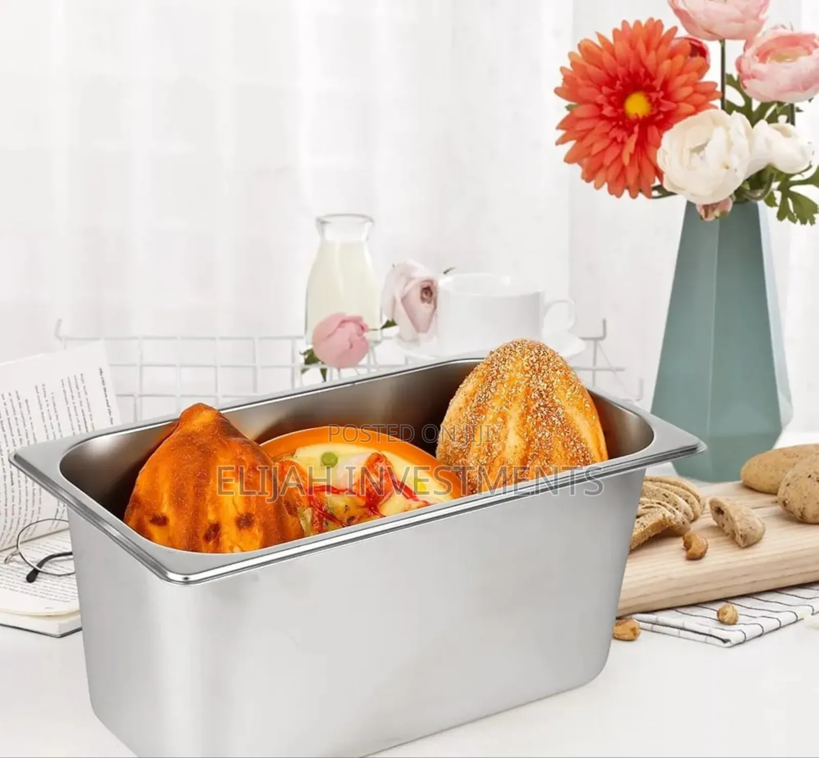 Deep Steam Table Pan With Lid