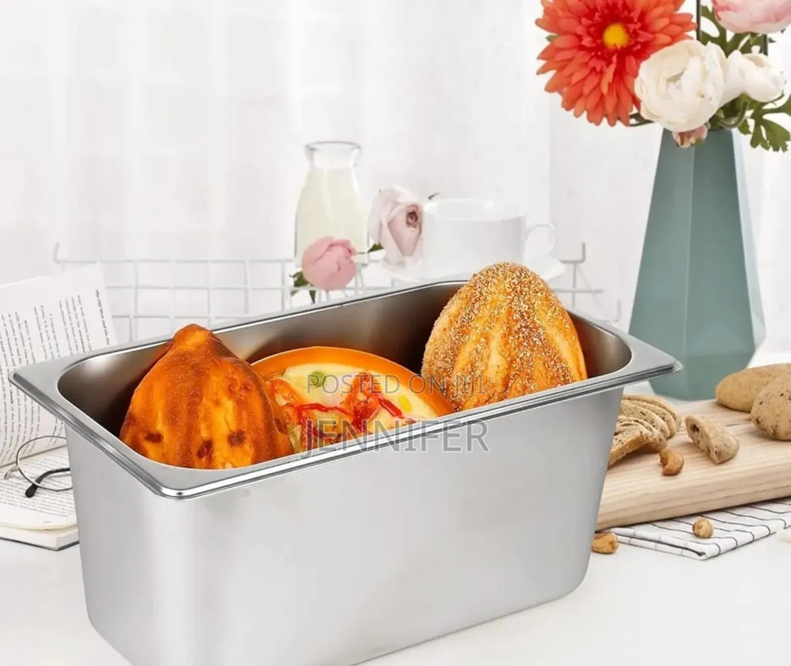 Deep Steam Table Pan With Lid