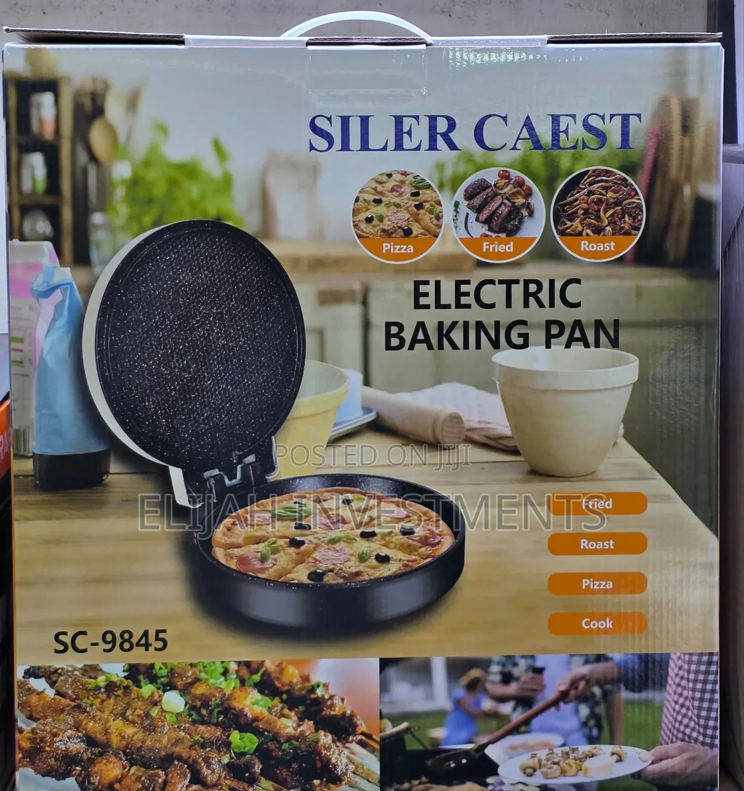 Siler Caest Sc-9845 Electric Pizza Pan