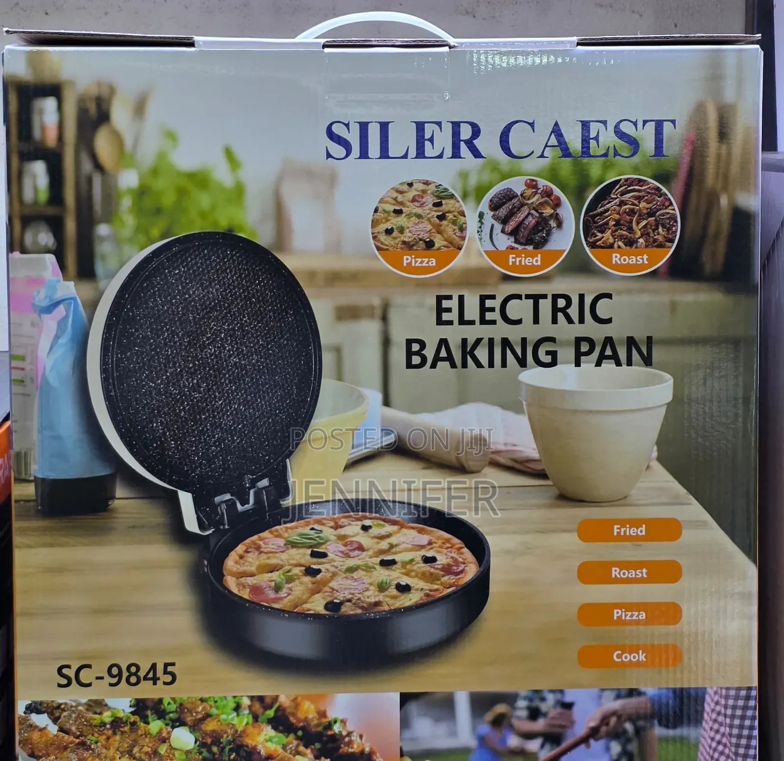 Siler Caest Sc-9845 Electric Pizza Pan