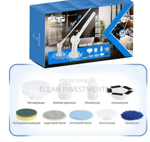 DSP Kd2072, 9-in-1 Electric Spin Scrubber
