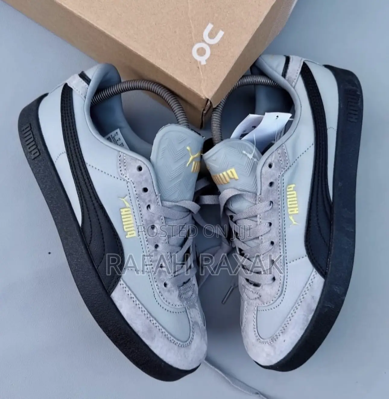 Grey/Black Puma Club Ii Era “Cast Iron” Sneakers