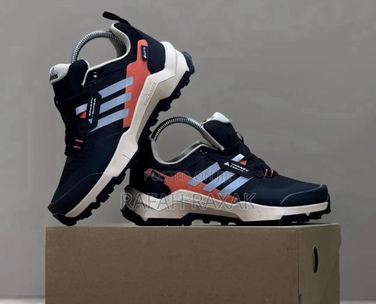 New Classic Men’S Adidas Terrex Ax4 Black Hiking Sneakers