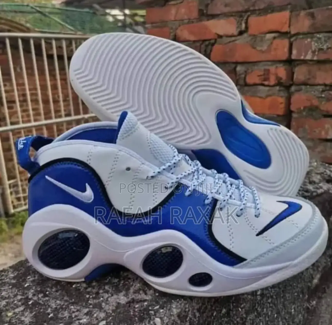 Nike Air Zoom Flight 95 “White Photo Blue” Basketball Shoes