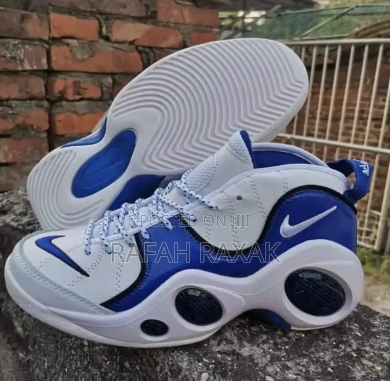 Nike Air Zoom Flight 95 “White Photo Blue” Basketball Shoes